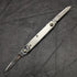 1960 British Vintage Sterling Silver Handle Double Blade Folding Mini Knife